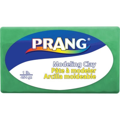 Prang Modeling Clay - Clay Craft - 1 / Pack - Green 1LB BLOCK 