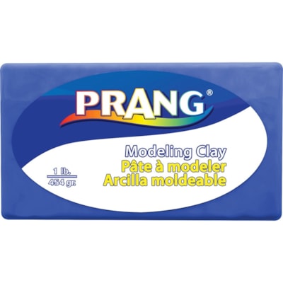 Prang Modeling Clay - Clay Craft - Blue - 1 / Pack 1LB BLOCK 
