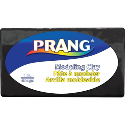 Prang Modeling Clay - Clay Craft - Black - 1 / Pack 1LB BLOCK 