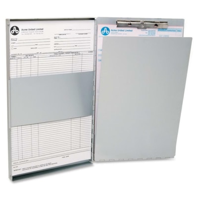 Westcott Letter Sheet Holder - Side Opening - Aluminum - 1 Each LETTER SIZE 9 X 12 