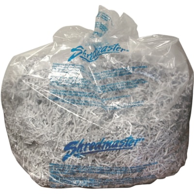 GBC Shredder Bags - 25" (635 mm) Height x 16" (406.40 mm) Width x 17" (431.80 mm) Depth - 100/Box 100/BX CLEAR BAGS 