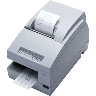 Epson TM-U675 Multistation Printer - Monochrome - 5.1 lps Mono Dot Matrix - Parallel - Auto-cutter  P02  EDG  PARALLEL INTERFACE  PS-180-343