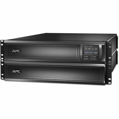 APC by Schneider Electric Smart-UPS X 1920 VA Tower/Rack Mountable - 2U Rack-mountable - 3 Hour Recharge - 11 Minute Stand-by - 120 V Input - 120 V AC Output - Sine Wave - Serial Port - USB - 1 x NEMA L5-20R, 3 x NEMA 5-15R, 3 x NEMA 5-20R Receptacle(s) - 7 x Battery/Surge Outlet  