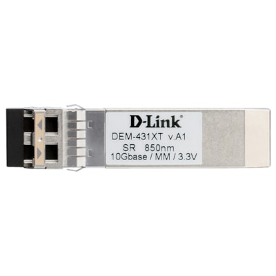 D-Link - SFP+ DEM-431XT - 10 sceiver (up to 300m).2 Years L imited Warranty
