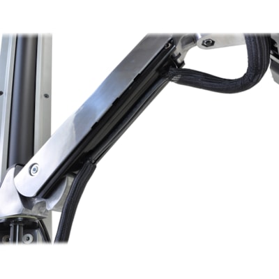 Ergotron StyleView Multi Component Mount for Keyboard, Flat Panel Display, Mouse - 24" Screen Support - 32 lb (14514.96 g) Load Capacity - 75 x 75, 100 x 100 - VESA Mount Compatible - Aluminum, Plastic ombo Arm with Worksurface (pol ished aluminum)