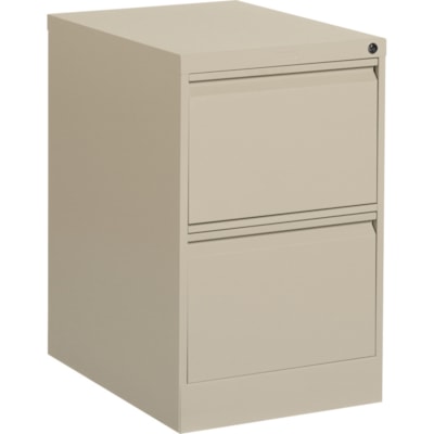 Global MVL25251 File Cabinet - 2-Drawer - 18.2" (461.01 mm) Width x 25" (635 mm) Depth x 29" (736.60 mm) Height - 2 x Drawer(s) for File - Legal - Vertical - Lockable - Nevada - Metal LEGAL 