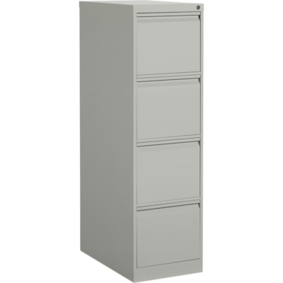 Global - Classeur MVL25401 File Cabinet - 4-Drawer - largeur de 15,2 po (384,81 mm) x profondeur de 25 po (635 mm) x hauteur de 52 po (1320,80 mm) - 4 x Tiroir(s) pour Dossier - format lettre - Vertical - Verrouillable - Gris - Métal GRIS 