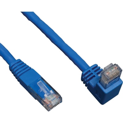 Tripp Lite series N204-005-BL-DN Cat6 Patch Cable - 5 ft (1.52 m) Category 6 Network Cable for Network Device - First End: 1 x RJ-45 Network - Male - Second End: 1 x RJ-45 Network - Male - Patch Cable - Blue isted Pair (UTP) - Male Left G ender - Male Right G