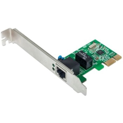 Intellinet Gigabit PCI Express Network Card, 10/100/1000 Mbps PCI Express RJ45 Ethernet Card - PCI - 1 Port(s) - 1 x Network (RJ-45) - Twisted Pair - 10/100/1000Base-T - Plug-in Card IT 