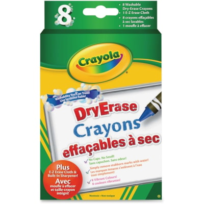 crayon DryErase Crayola - 8 / emballage  