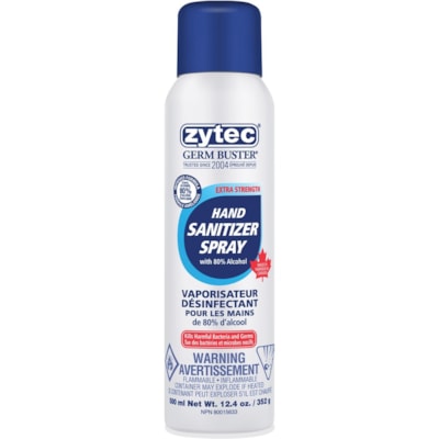 Zytec Germ Buster Vaporisateur désinfectant pour les mains - 500 mL - Main - Séchage rapide, Ne goutte pas, Sans résidus - 1 chaque ZYTEC GERM BUSTER 