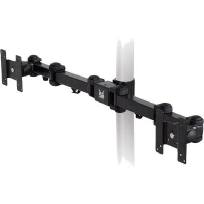 Premier Mounts MM-A2 Mounting Arm for Flat Panel Display - Black - Height Adjustable - 10" to 27" Screen Support - 65 lb (29483.50 g) Load Capacity - 75 x 75, 100 x 100 - VESA Mount Compatible  