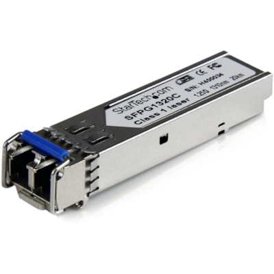 StarTech.com Cisco GLC-LH-SMD Compatible SFP Module - 1000BASE-LH - 1GE Gigabit Ethernet SFP 1GbE Single Mode Fiber SMF Optic Transceiver - Cisco GLC-LH-SMD Compatible SFP - 1000BASE-LH 1 Gbps - 1GbE Module - 1GE Gigabit Ethernet SFP 1310nm - Single Mode (SMF) Transceiver - 20km (12.4mi) - LC Connec  PERP 