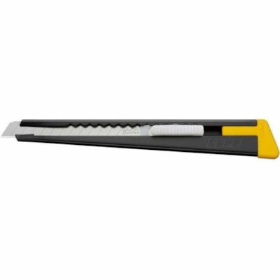Olfa 9mm 180 Metal Precision Utility Knife - Steel Blade - Handle, Acetone Resistant, Auto-lock, Pocket Clip, Sturdy, Snap-off, Light Duty - Multicolor - 1  