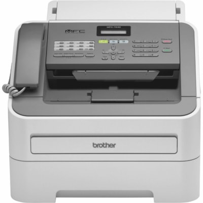 Brother MFC-7240 Laser Multifunction Printer - Monochrome - Black - Copier/Fax/Printer/Scanner - 21 ppm Mono Print - 2400 x 600 dpi Print - Up to 10000 Pages Monthly - 250 sheets Input - Color Scanner - 600 dpi Optical Scan - Monochrome Fax - USB - For Plain Paper Print - 1 Each  PRNT 