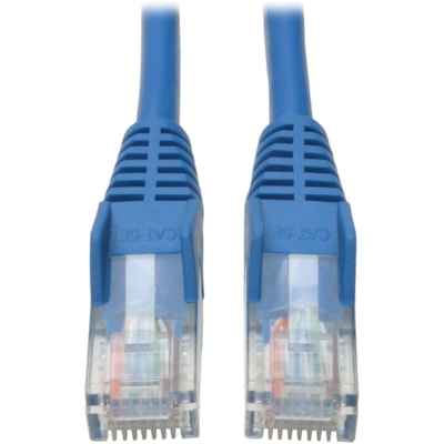 Tripp Lite series 40-ft. Cat5e 350MHz Snagless Molded Cable (RJ45 M/M) - Blue - 40 ft (12.19 m) Category 5e Network Cable for Network Device - First End: 1 x RJ-45 Network - Male - Second End: 1 x RJ-45 Network - Male - Patch Cable - Blue sted Pair (UTP) - Male Left Ge nder - Male Right Ge