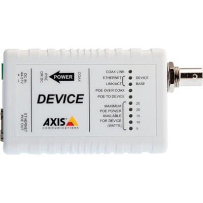 Unité de caméra PoE à coaxial/Ethernet AXIS  CPNT 