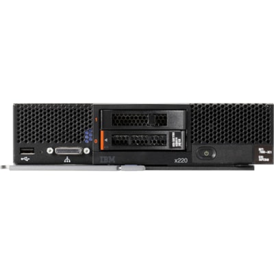 Lenovo Flex System x220 7906C2U Server - 1 Xeon E5-2403 1.80 GHz - 4 GB RAM - Serial ATA/600 Controller - Intel C600 Chip - 2 Processor Support - 96 GB RAM Support - DDR3 SDRAM - 0, 1 RAID Levels - G200eR2 Up to 16 MB Graphic Card - Gigabit Ethernet - 2 x SFF Bay(s)  4C 1.8GHz 10MB 1066MHz 80W 90 Y4801 1x 4 GB RDIMM