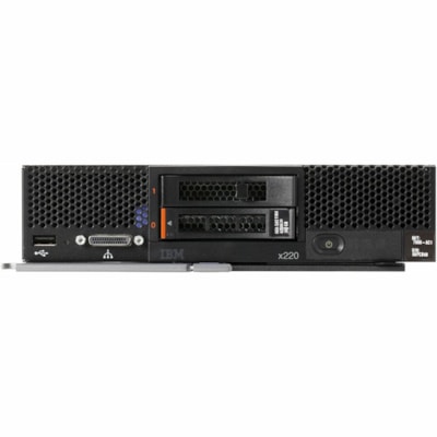 Lenovo Flex System x220 7906D2U Server - 1 Xeon E5-2420 1.90 GHz - 4 GB RAM - Serial ATA/600 Controller - Intel C600 Chip - 2 Processor Support - 96 GB RAM Support - DDR3 SDRAM - 0, 1 RAID Levels - G200eR2 Up to 16 MB Graphic Card - Gigabit Ethernet - 2 x SFF Bay(s)  6C 1.9GHz 15MB 1333MHz 95W 90 Y4799 1x 4 GB RDIMM