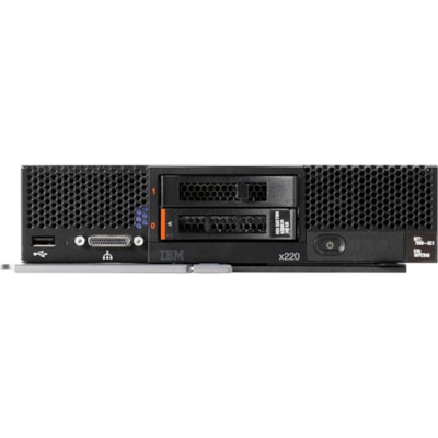 Lenovo Flex System x220 7906G2U Server - 1 Xeon E5-2430 2.20 GHz - 4 GB RAM - Serial ATA/600 Controller - Intel C600 Chip - 2 Processor Support - 96 GB RAM Support - DDR3 SDRAM - 0, 1 RAID Levels - G200eR2 Up to 16 MB Graphic Card - 2 x SFF Bay(s)  6C 2.2GHz 15MB 1333MHz 95W 90 Y4797 1x 4 GB RDIMM