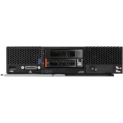 Lenovo Flex System x220 7906G4U Server - 1 Xeon E5-2430 2.20 GHz - 4 GB RAM - Serial ATA/600 Controller - Intel C600 Chip - 2 Processor Support - 96 GB RAM Support - DDR3 SDRAM - 0, 1 RAID Levels - G200eR2 Up to 16 MB Graphic Card - Gigabit Ethernet - 2 x SFF Bay(s)  6C 2.2GHz 15MB 1333MHz 95W 90 Y4797 1x 4 GB RDIMM