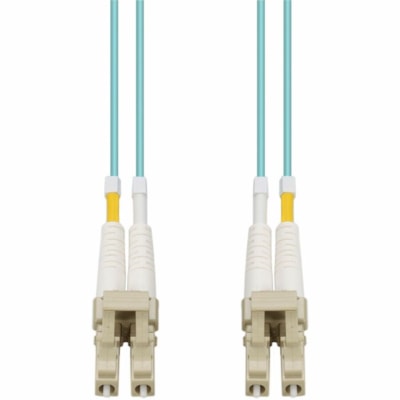 AddOn 7m LC to LC Aqua OM4 Duplex OFNR (Riser-Rated) Fiber Patch Cable - 23 ft (7 m) Fiber Optic Network Cable for Network Device - First End: LC - Male - Second End: LC Network - Male - Patch Cable - Riser, OFNR - 50/125 µm - Aqua - 1  CABL 