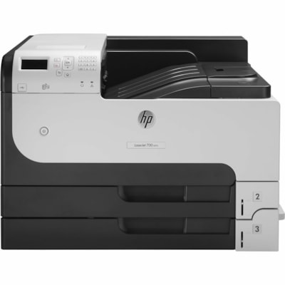 HP LaserJet Enterprise 700 M712N Desktop Laser Printer - Monochrome - 41 ppm Mono - 1200 x 1200 dpi Print - Manual Duplex Print - 600 Sheets Input - Ethernet - Apple AirPrint, Google Cloud Print, HP ePrint, Mopria - 100000 Pages Duty Cycle - Plain Paper Print - Gigabit Ethernet - USB  