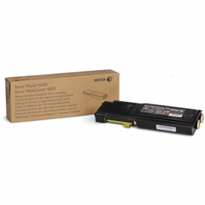 Xerox - Cartouche toner D'origine Standard Rendement Laser - Jaune - 1 chaque - Laser - Rendement Standard - 1 Unité  