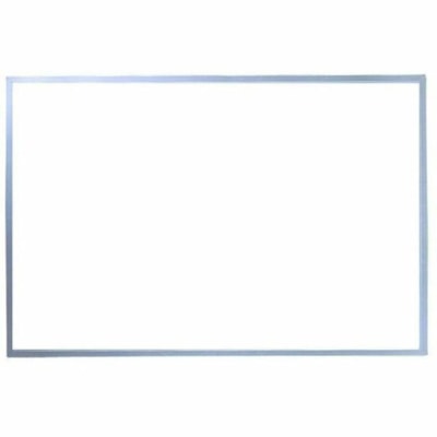 Quartet - Tableau effaçable à sec ECONOMY - largeur de 72 po (1828,80 mm) x hauteur de 48 po (1219,20 mm) - Surface Mélamine - Frame Aluminium - Non-magnétique NON-MAGNETIC SURFACE 