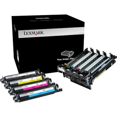 Lexmark - Trousse d'imagerie noir et couleur 700Z5 - Laser Print Technology - Noir, Couleur - OEM - 1 chaque  