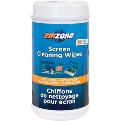 Empack Computer Care & Cleaners - For Multipurpose - Dust/Dirt-free - 1 Each 100 WIPES (TUB) LINT FREE & ANTI-STATIC