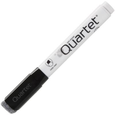 Quartet Dry Erase Marker - Chisel Marker Point - Assorted Ink - Black Barrel - 12 / Box QUARTET 