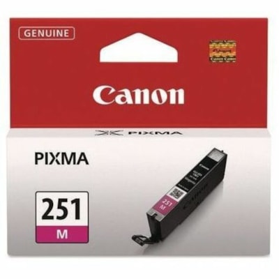 Canon CLI-251M Original Standard Yield Inkjet Ink Cartridge - Magenta Pack - 298 Pages CLI-251 M 