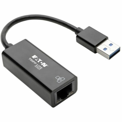 Tripp Lite series U336-000-R USB 3.0 to Ethernet Adapter - USB - 1 Port(s) - 1 x Network (RJ-45) - Twisted Pair - 10/100/1000Base-T  