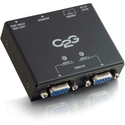 c2g 2-port VGA auto commutateu r automatiquement commutateur entre deux VGA sourc