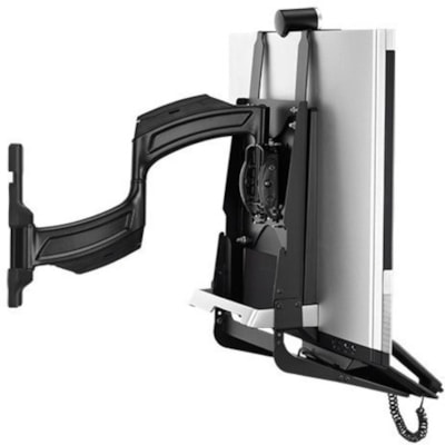 Chief JSB2090B Mounting Bracket for Telephone, Touchscreen Monitor - Black - 35.05 lb (15900 g) Load Capacity - 200 x 200 - VESA Mount Compatible NTERFACE - CISCO EX90 
