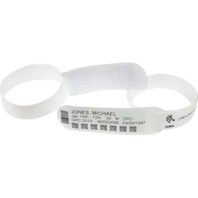 6PK WRISTBAND SYNTH DT 1X11IN  LABL 