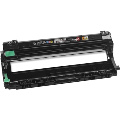 Brother DR221CL Drum Unit - Laser Print Technology - Black, Cyan, Yellow, Magenta - OEM - 4 / Carton 15000 PG YIELD 