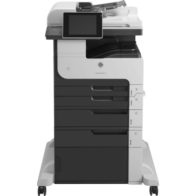 HP LaserJet M725F Laser Multifunction Printer-Monochrome-Copier/Fax/Scanner-41 ppm Mono Print-1200x1200 Print-Automatic Duplex Print-200000 Pages Monthly-1600 sheets Input-600 Optical Scan-Gigabit Ethernet Ethernet - Copier/Fax/Printer/Scanner - 41 ppm Mono Print - 1200 x 1200 dpi Print - Automatic   PRNT 