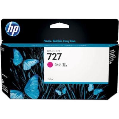 HP - Cartouche jet d'encre 727 (B3P20A) D'origine Standard Rendement Jet d'encre - Packet unique - Magenta - 1 chaque - 130 mL 130ML 