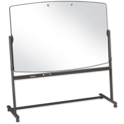 Quartet Total Erase Reversible Easel - 72" (1828.80 mm) Width x 48" (1219.20 mm) Height - Graphite Steel Frame - Rectangle - 1 Each TOTAL ERASE 