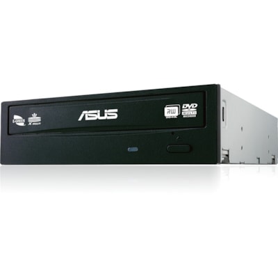 Asus DRW-24F1ST DVD-Writer - Internal - Black - DVD-RAM/±R/±RW Support - 48x CD Write/24x CD Rewrite/48x CD Read - 24x DVD Write/8x DVD Rewrite/16x DVD Read - Double-layer Media Supported - SATA - 1/2H Power2Go  black  SATA  Write s peed: 24X DVD-R : 24