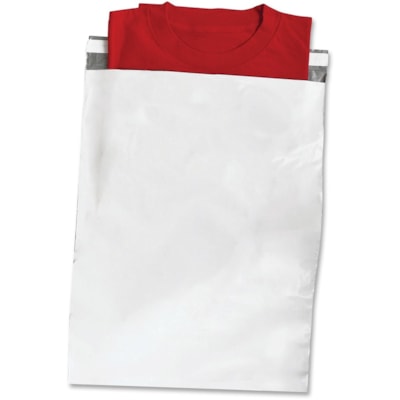 Crownhill Mailer - Shipping - 14 1/2" (368.30 mm) Width x 19" (482.60 mm) Length - Self-sealing - White - 100 / Pack 2" LIP 100/PK  5PKS/CASE 