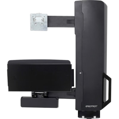 Ergotron StyleView Wall Mount for Mouse, Monitor, Keyboard, Workstation - 24" Screen Support - 30 lb (13607.77 g) Load Capacity - 100 x 100, 75 x 75 ertical Lift High Traffic Area  (black).A low-profi