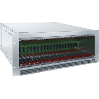Black Box Expansion Chassis - 21 Computer(s) - Rail Mountable - 4U  trix Switch Modular Housing  2 1-Slot Chassis with