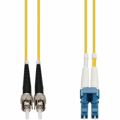 AddOn 20m ST to LC Yellow OS2 Duplex OFNR (Riser-Rated) SMF Fiber Patch Cable - 65.6 ft (20 m) Fiber Optic Network Cable for Network Device - First End: ST Network - Male - Second End: LC Network - Male - Patch Cable - Riser, OFNR - 9/125 µm - Yellow - 1  CABL 