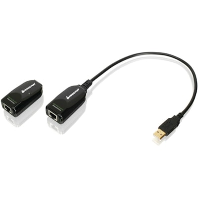 Extend USB 2.0 connections ove r CAT5/5e or CAT6 cable CES UP TO 164 FEET A