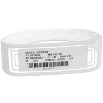 WRISTBAND PET 4.25X11IN  TAG 