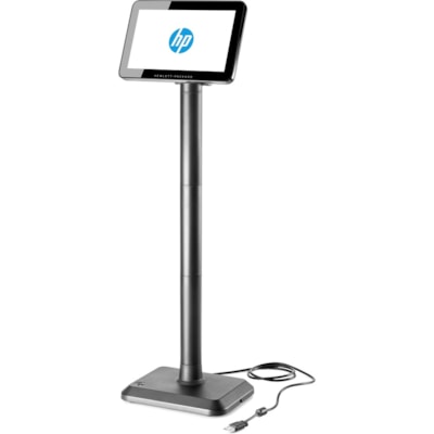 HP LCD Pole Display es easily into your retail sol ution adding video a