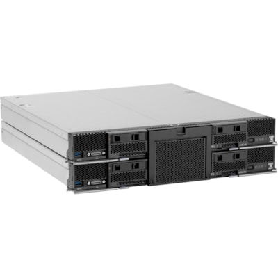 Lenovo Flex System x480 X6 7903H2U Rack Server - 2 Xeon E7-4850 v2 2.30 GHz - 32 GB RAM - 12Gb/s SAS Controller - Intel C602J Chip - 2 Processor Support - DDR3 SDRAM - 0, 1, 10, 1E RAID Levels - G200eR2 Up to 16 MB Graphic Card - 2 x SFF Bay(s) ODE H2U 